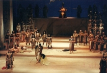 Aida - scena zbiorowa - premiera: Teatr Wielki w Łodzi, 25 września 1993