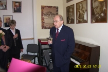 Uroczystość 80. urodzin Antoniego Wicherka - Stowarzyszenie Polskich Artystów Muzyków, 23 lutego 2009