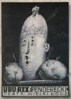 Ubu Rex - okładka programu - premiera polska: Teatr Wielki w Łodzi, 6 listopada 1993