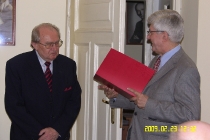 Uroczystość 80. urodzin Antoniego Wicherka - Stowarzyszenie Polskich Artystów Muzyków, 23 lutego 2009